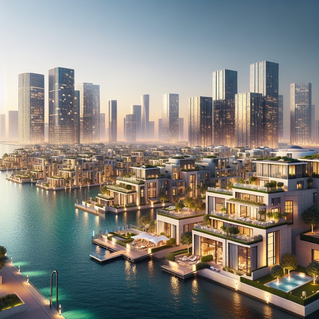 Staying in Waterfront Villas in Lusail With Modern City Design