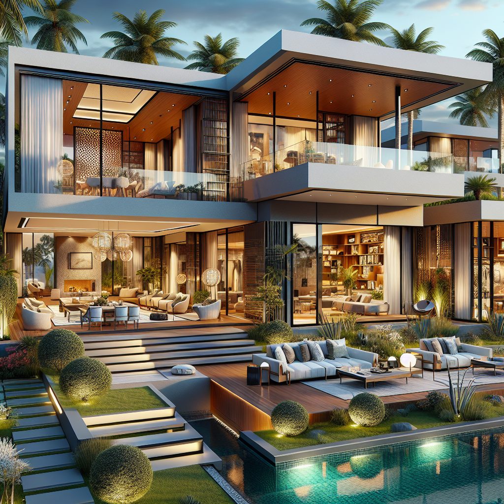 Stylish Villas With Seamless Indoor and Outdoor Elegance