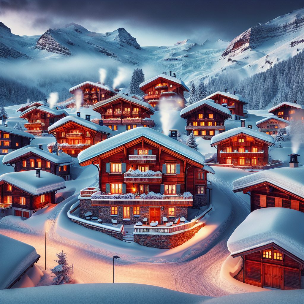 Swiss Snow Deck Villas with Heated Exterior Floors