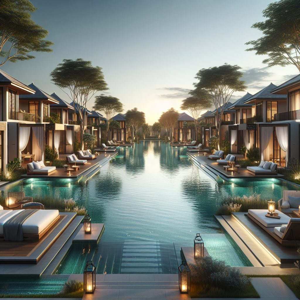Tranquil Reserve Villas With High-End Pools and Elegant Silence