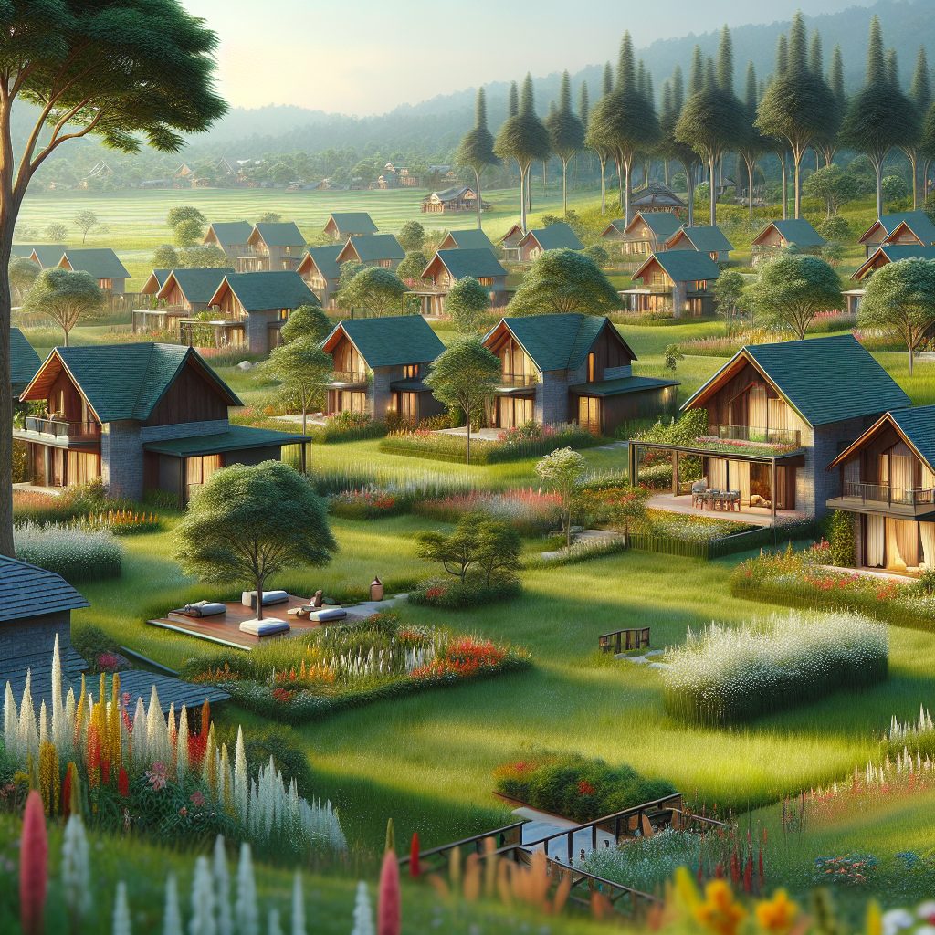 Tranquil Villas With Fresh Air and Beautiful Surroundings
