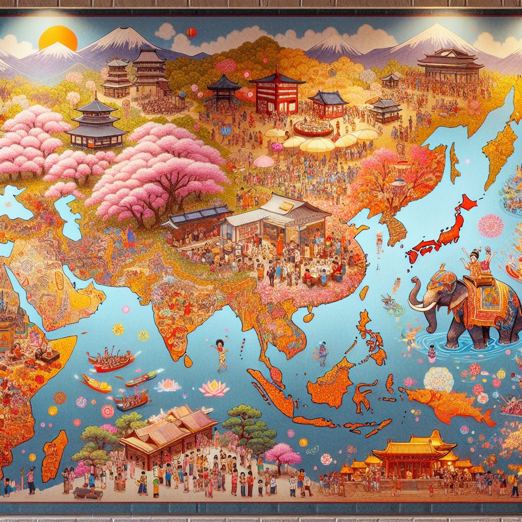 Travel Destinations in Asia by Country With Festival Experience