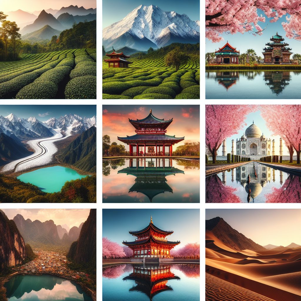 Travel Destinations in Asia by Country With Photography Spots