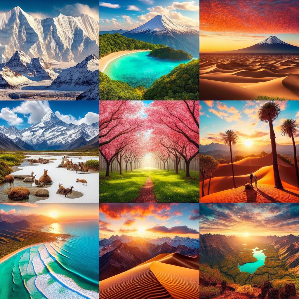 Traveling Across Countries Known for Natural Beauty