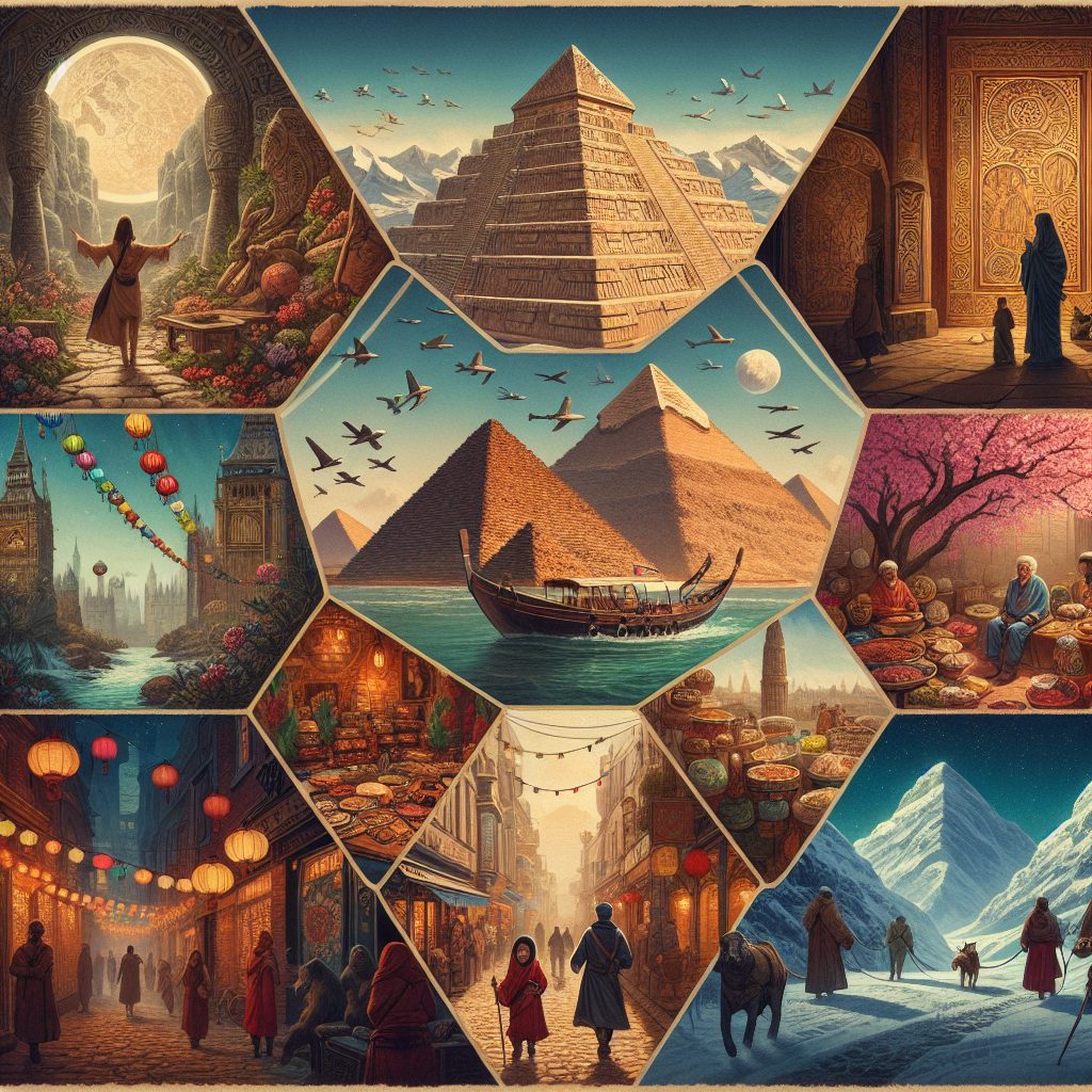 Traveling Across Cultural Destinations with Deep History