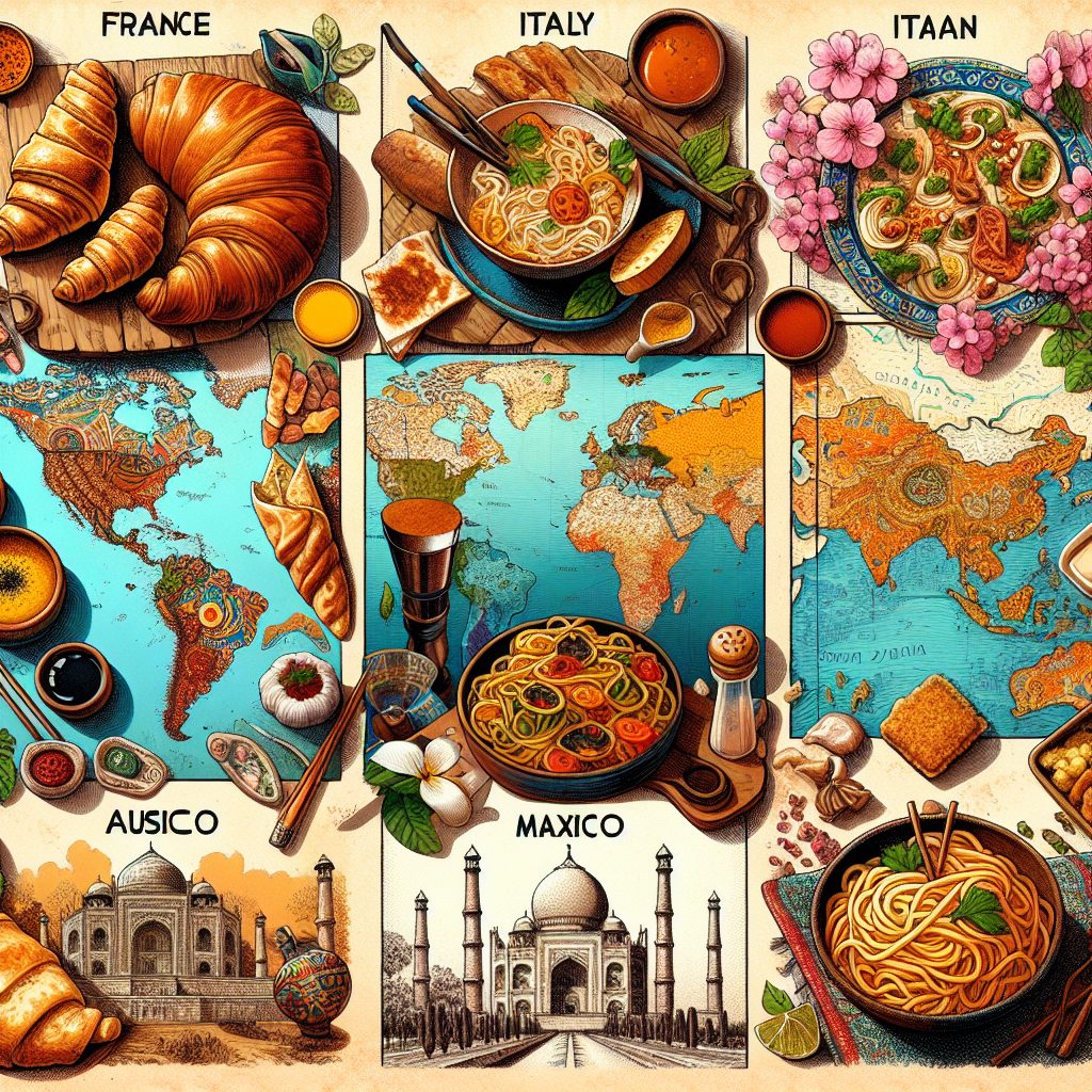 Traveling Across Regions Known for Culinary Excellence