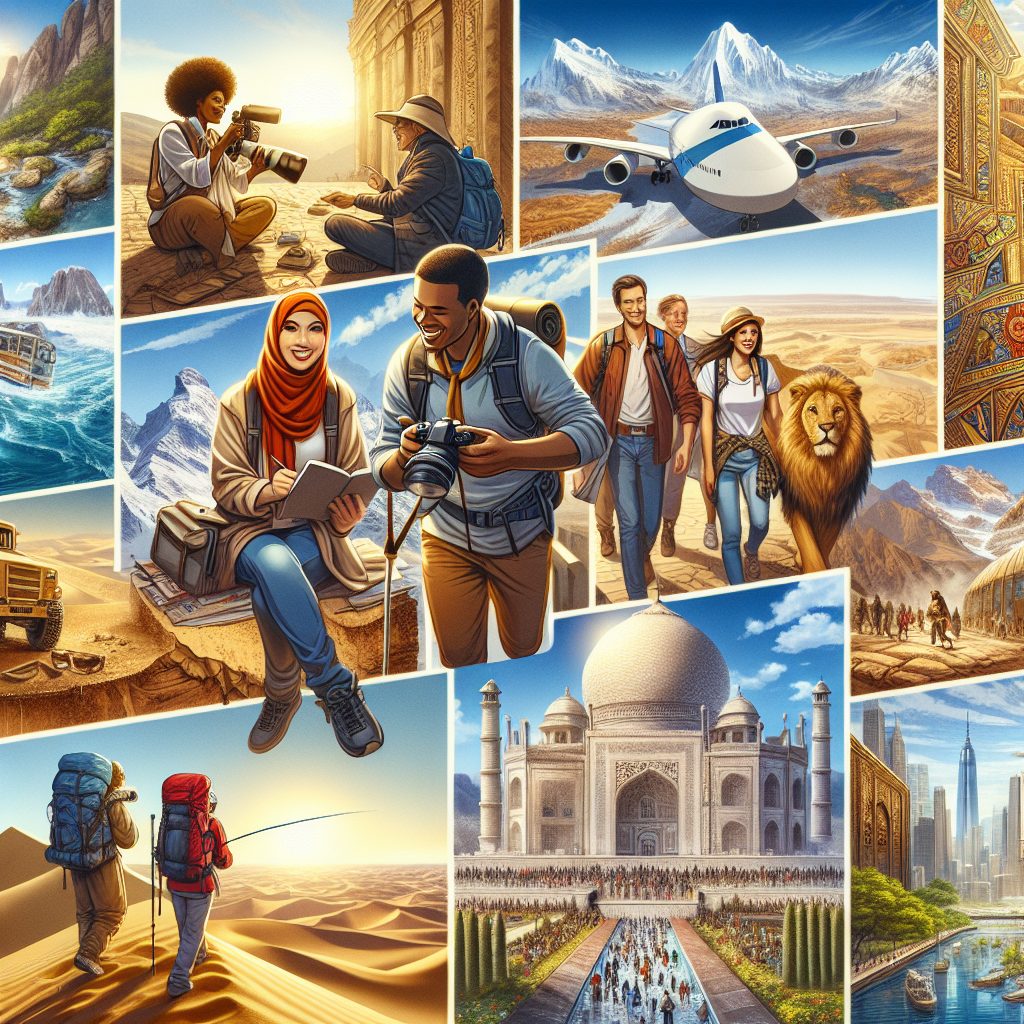 Traveling Across Regions Known for Travel Exploration