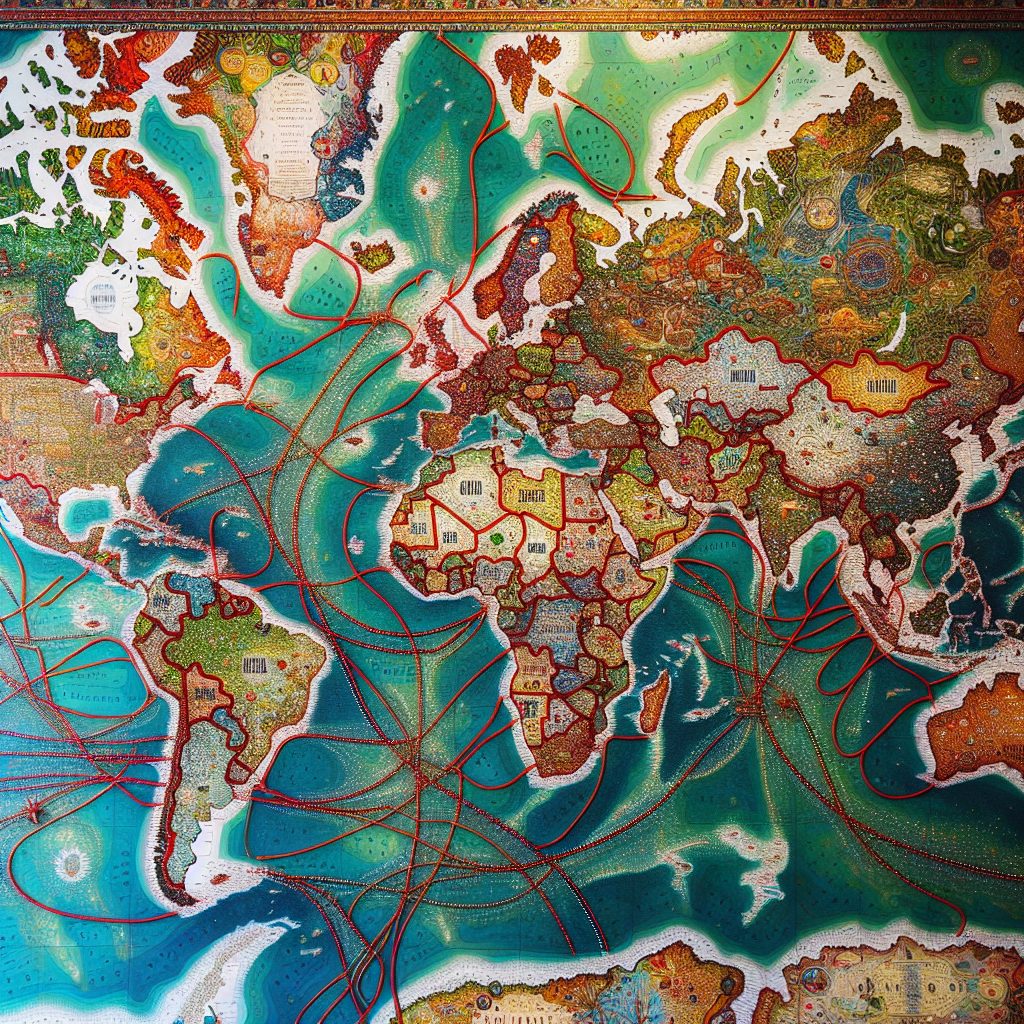 Traveling Across Regions with Travel Routes