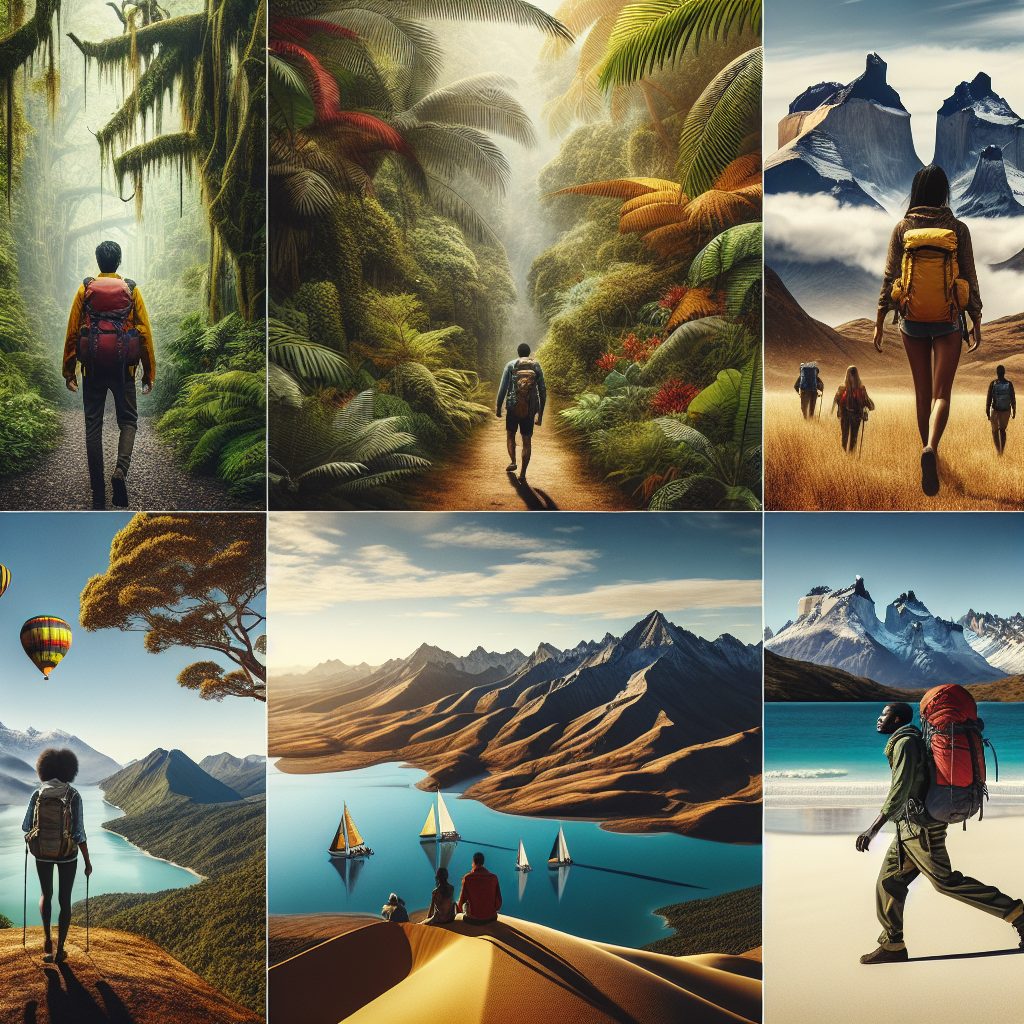 Traveling Across Scenic Regions with Unique Terrain