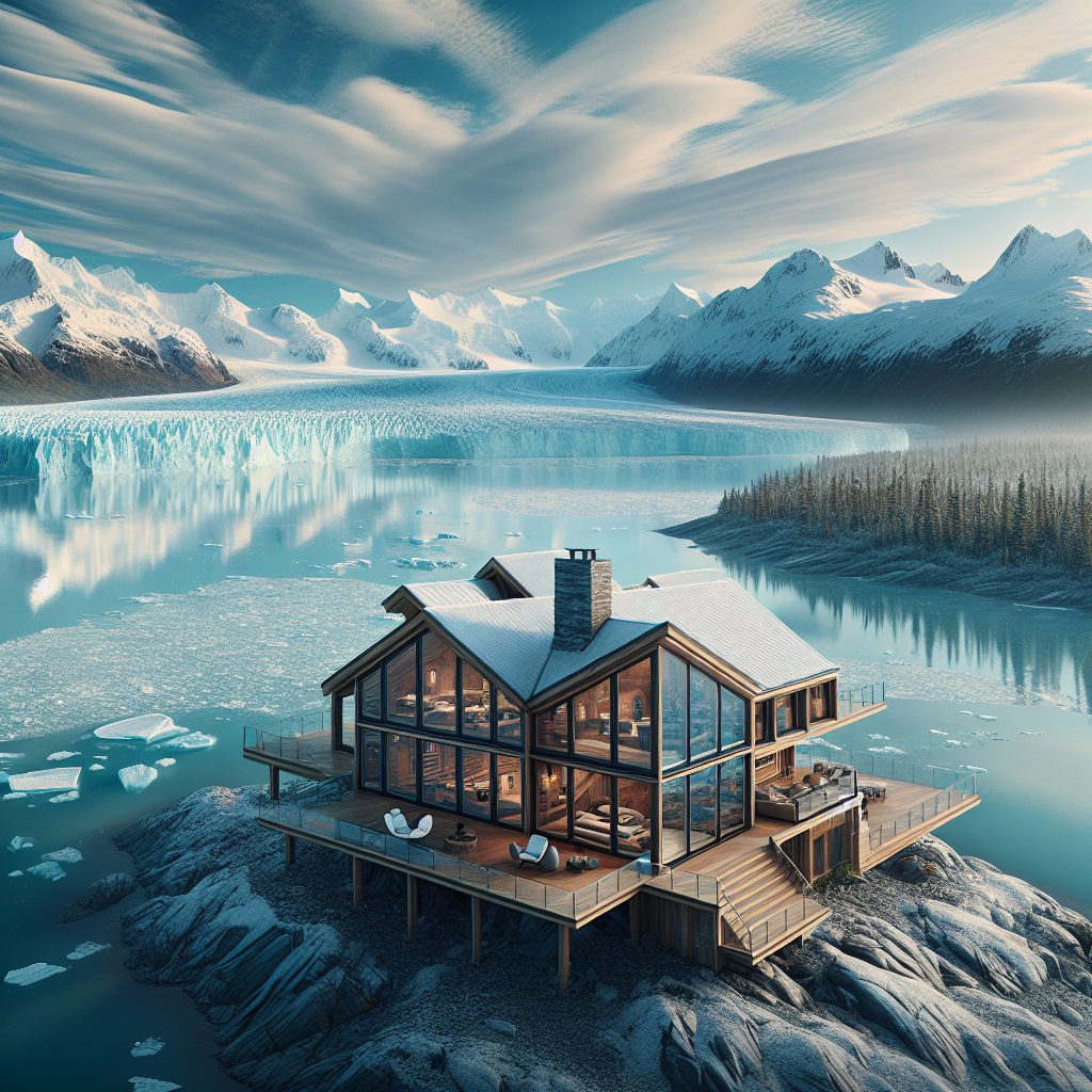 Ultraice Alaska Retreats with Glacier Views