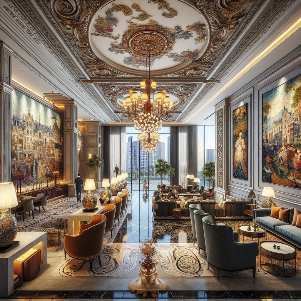 Upscale Hotels With Artistic Interiors and Grand City Energy