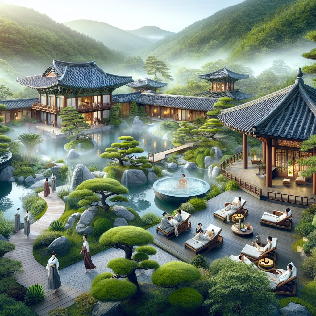 Wellcore Korea Retreats with Spa Focus
