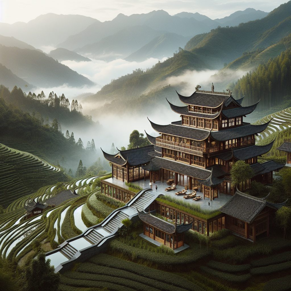 Xiangmist China Retreats with Valley Views